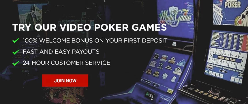 Online Real Money Video Poker at Bodog 